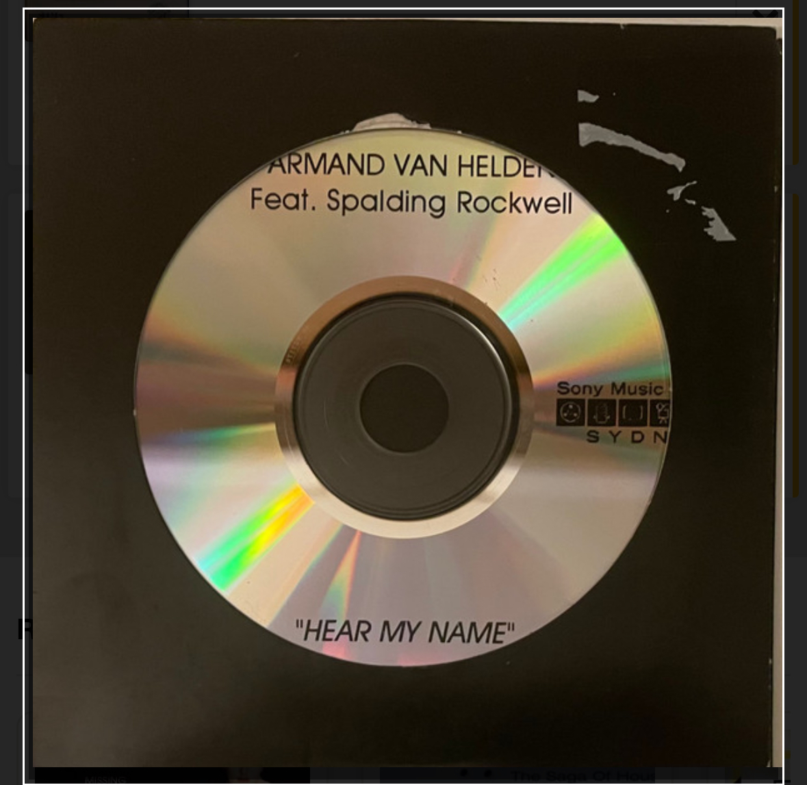 Hear My Name Australia release